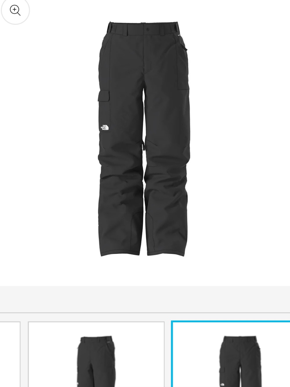 The North Face Men’s Black Cargo Snow Pants